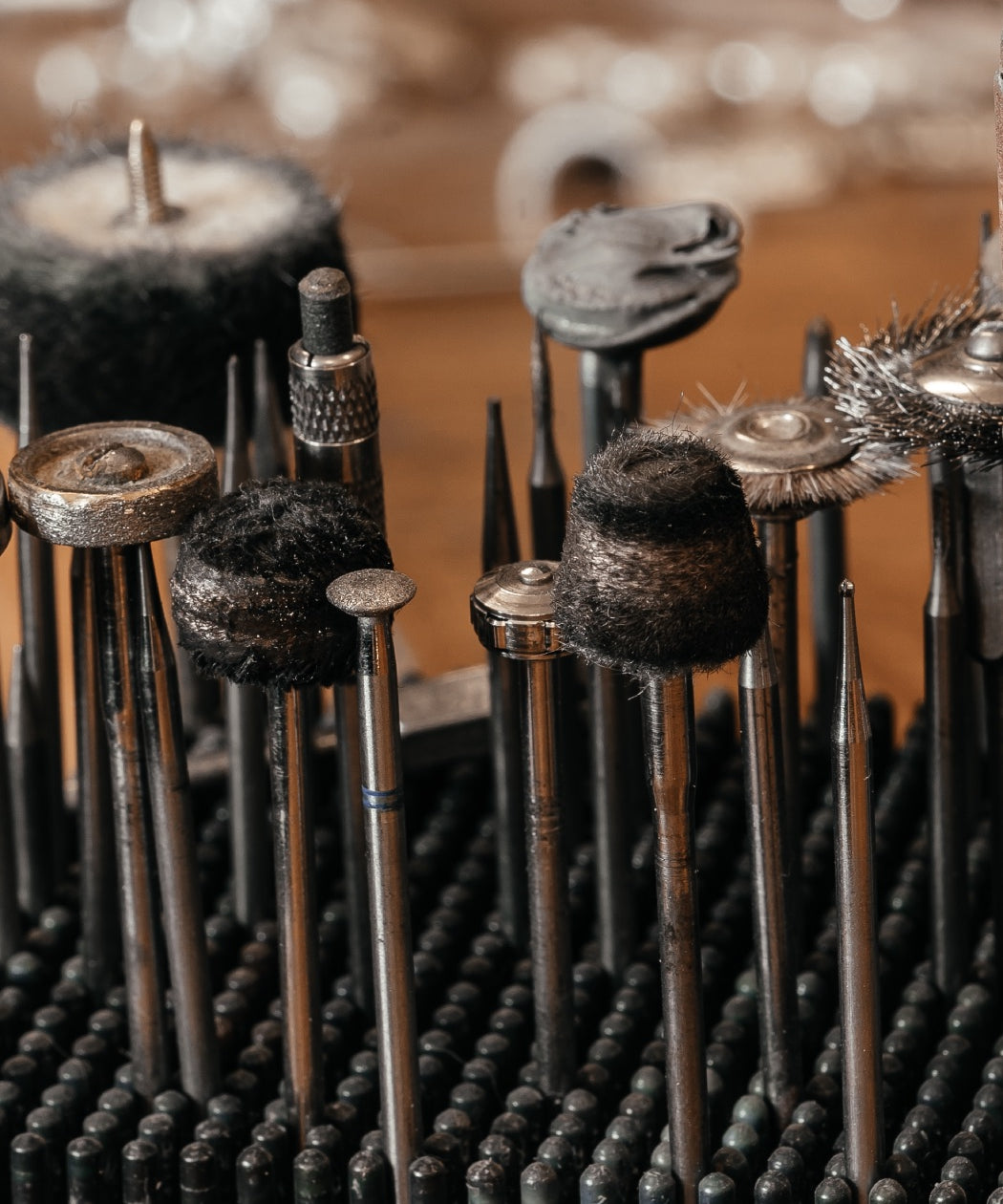 Custom jewelry casting and crafting process at Lu’Ro Jewelers